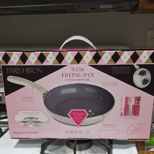 Paris Hilton Pink Frying Pan with Induction Bottom